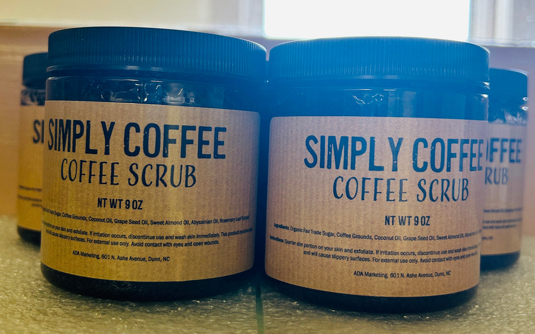 All-Natural Simply Coffee Scrub