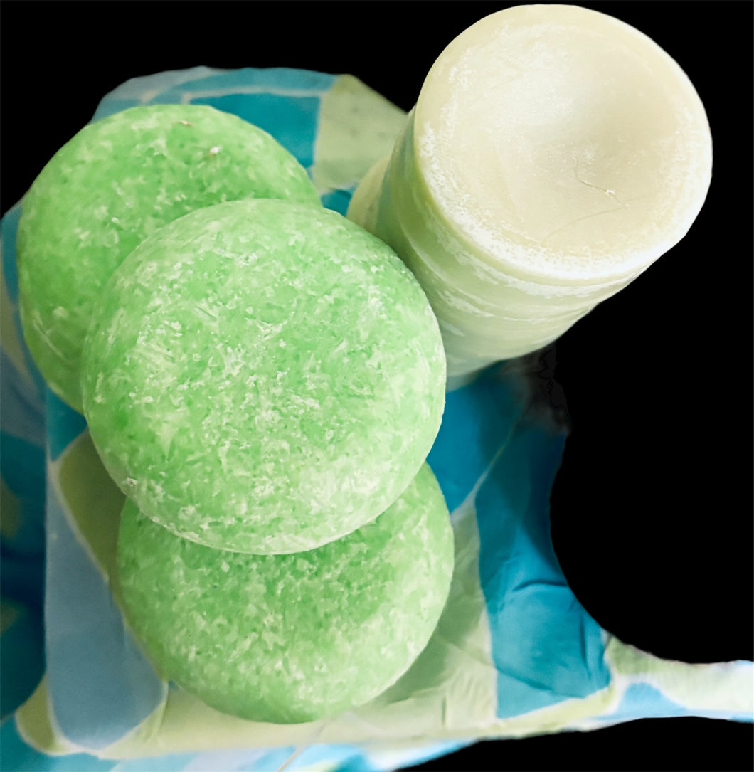 Melon Shampoo and Conditioner Bars