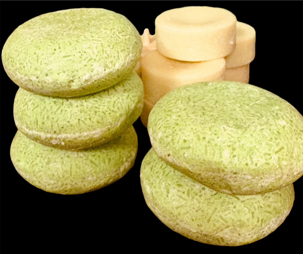 Coconut Lime Shampoo and Conditioner Bars