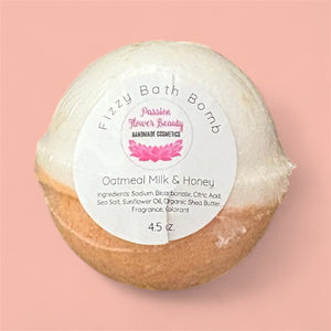 Oatmeal Milk and Honey Bath Bombs