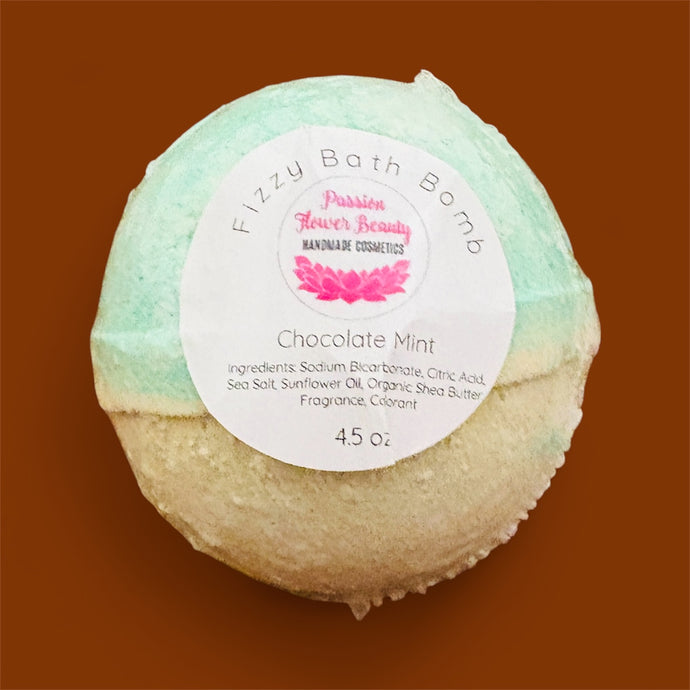 Chocolate Mint Bath Bombs